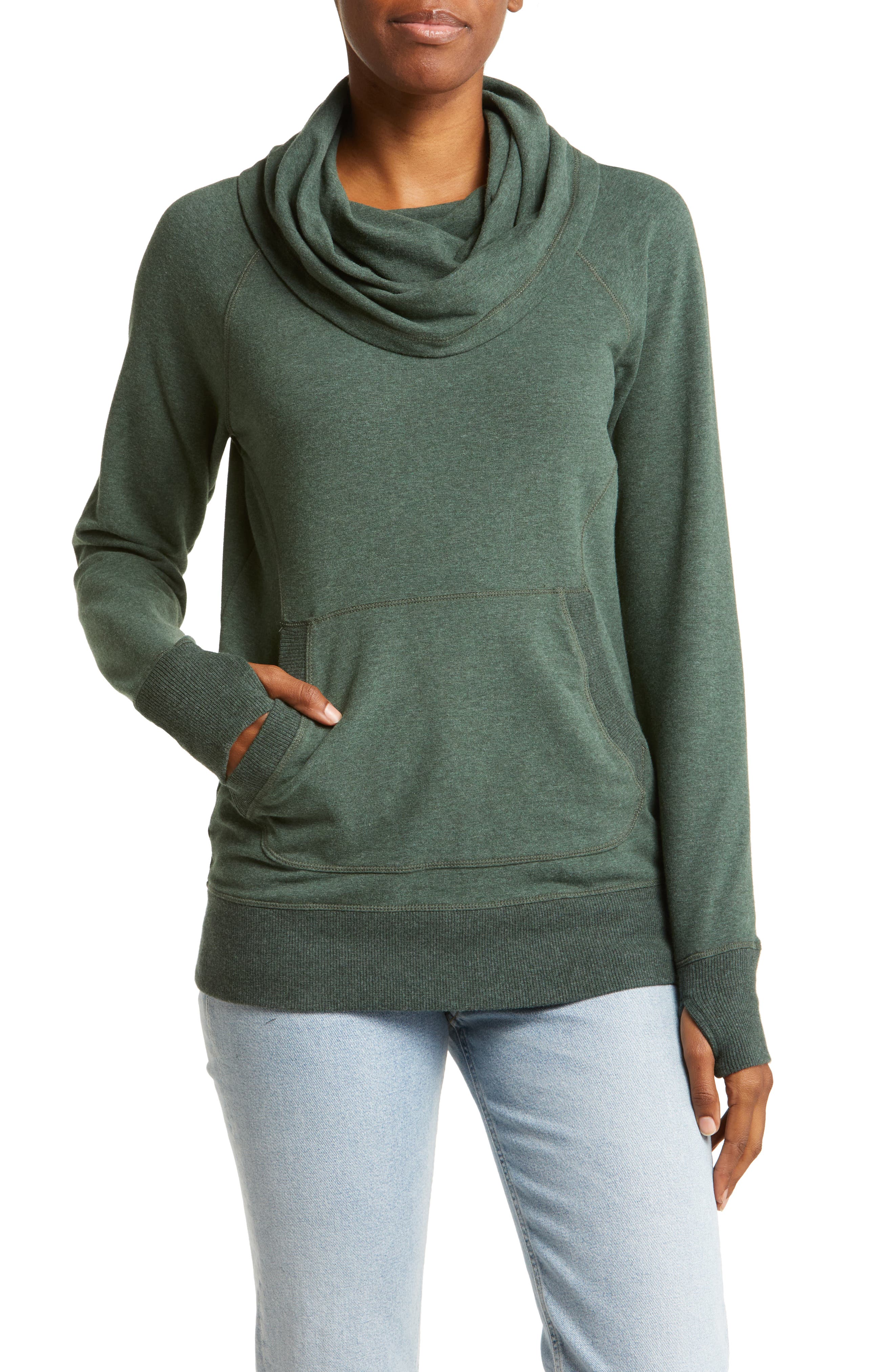 L.L.Bean Cozy Cowl Neck Pullover 