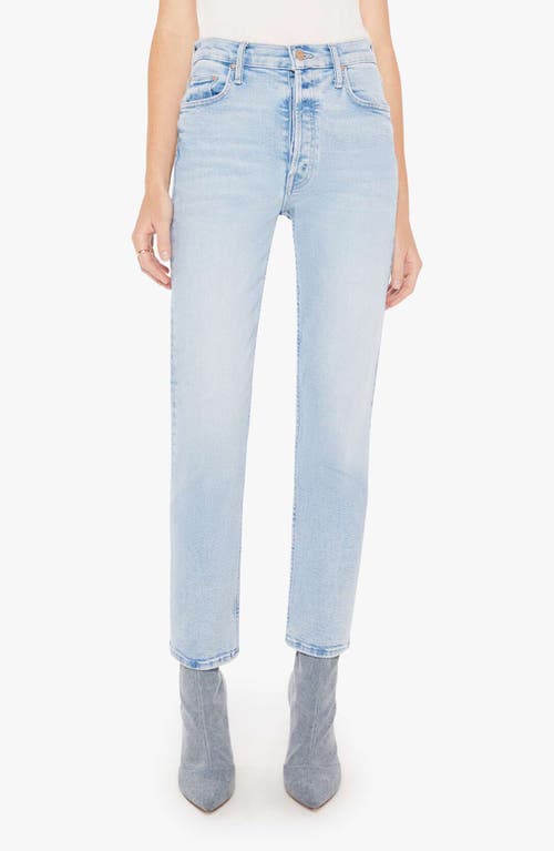 MOTHER The Tomcat Flood High Waist Ankle Straight Leg Jeans Big Hair Dont Care at Nordstrom,