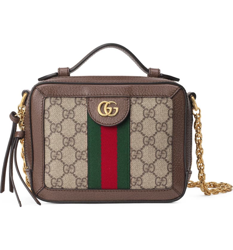 Gucci Mini Ophidia GG Supreme Canvas Shoulder Bag | Nordstrom