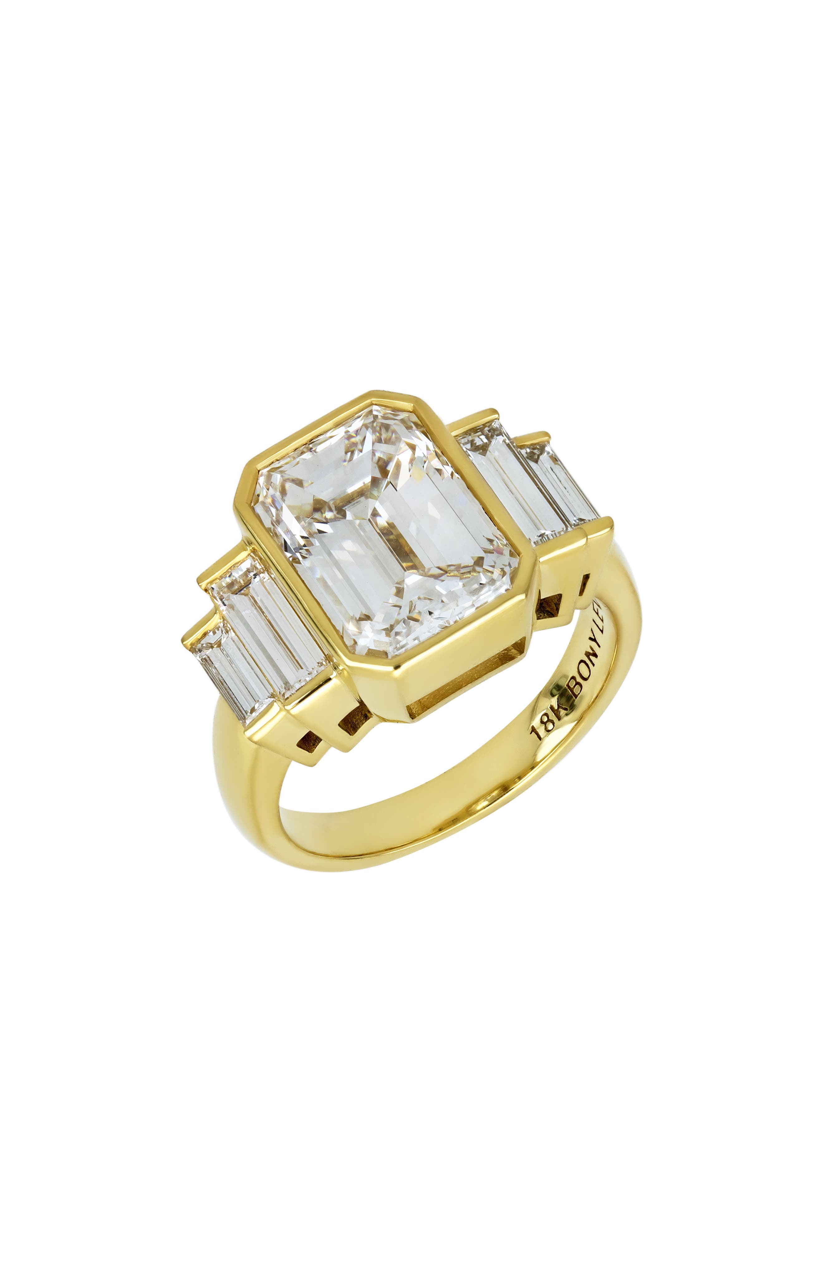 bony levy yellow diamond ring