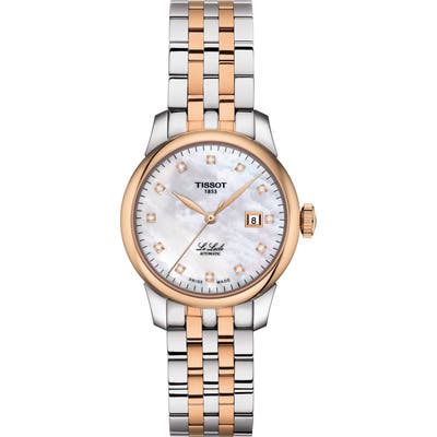 Tissot Le Locle Diamond Bracelet Watch, 2m