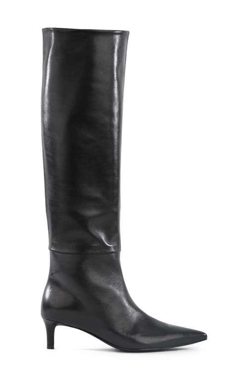 SEYCHELLES SEYCHELLES ROSE POINTED TOE OVER THE KNEE KITTEN HEEL BOOT