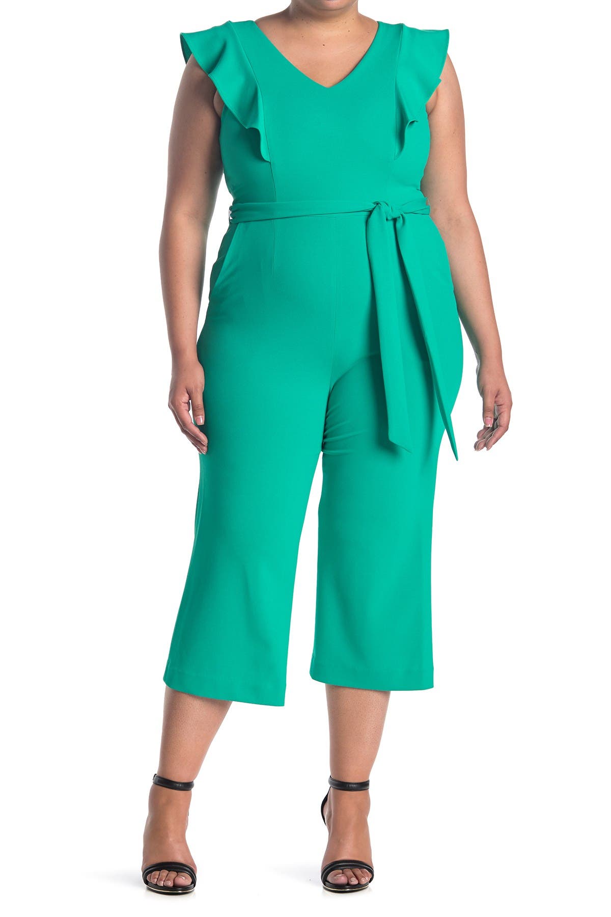 Tahari cropped jumpsuit Clearance