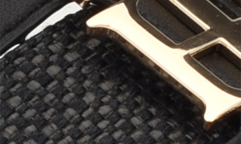 Shop Tommy Hilfiger Logo Hardware Slide Sandal In Black