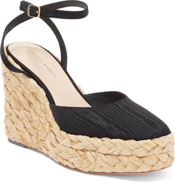 Loeffler Randall Tallulah Espadrille Ankle Strap Platform Wedge