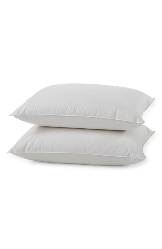 Shop Coyuchi Feather & Down Pillow In White