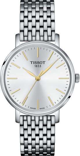 Tissot Everytime Mesh Strap Watch 34mm Nordstrom