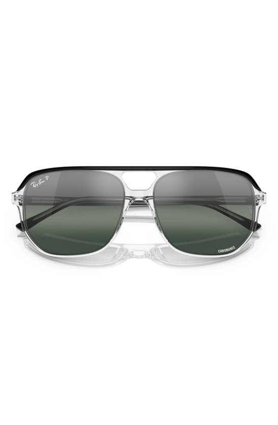 Ray Ban Bill One 60mm Square Sunglasses In Clear