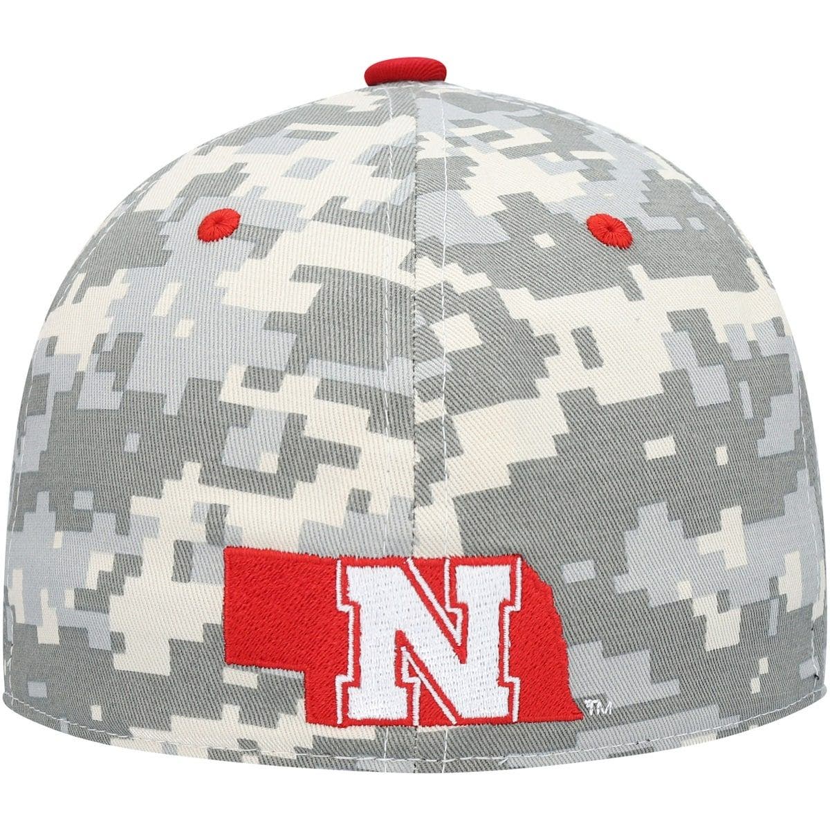 adidas camo nebraska hat