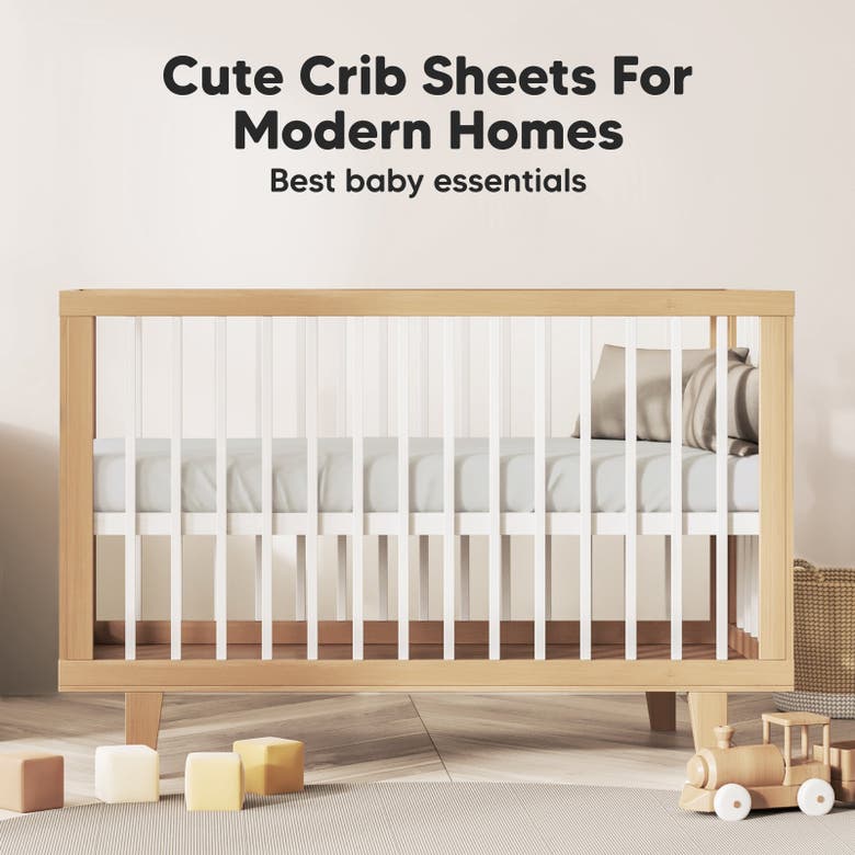 Keababies Isla Fitted Crib Sheets In Sage
