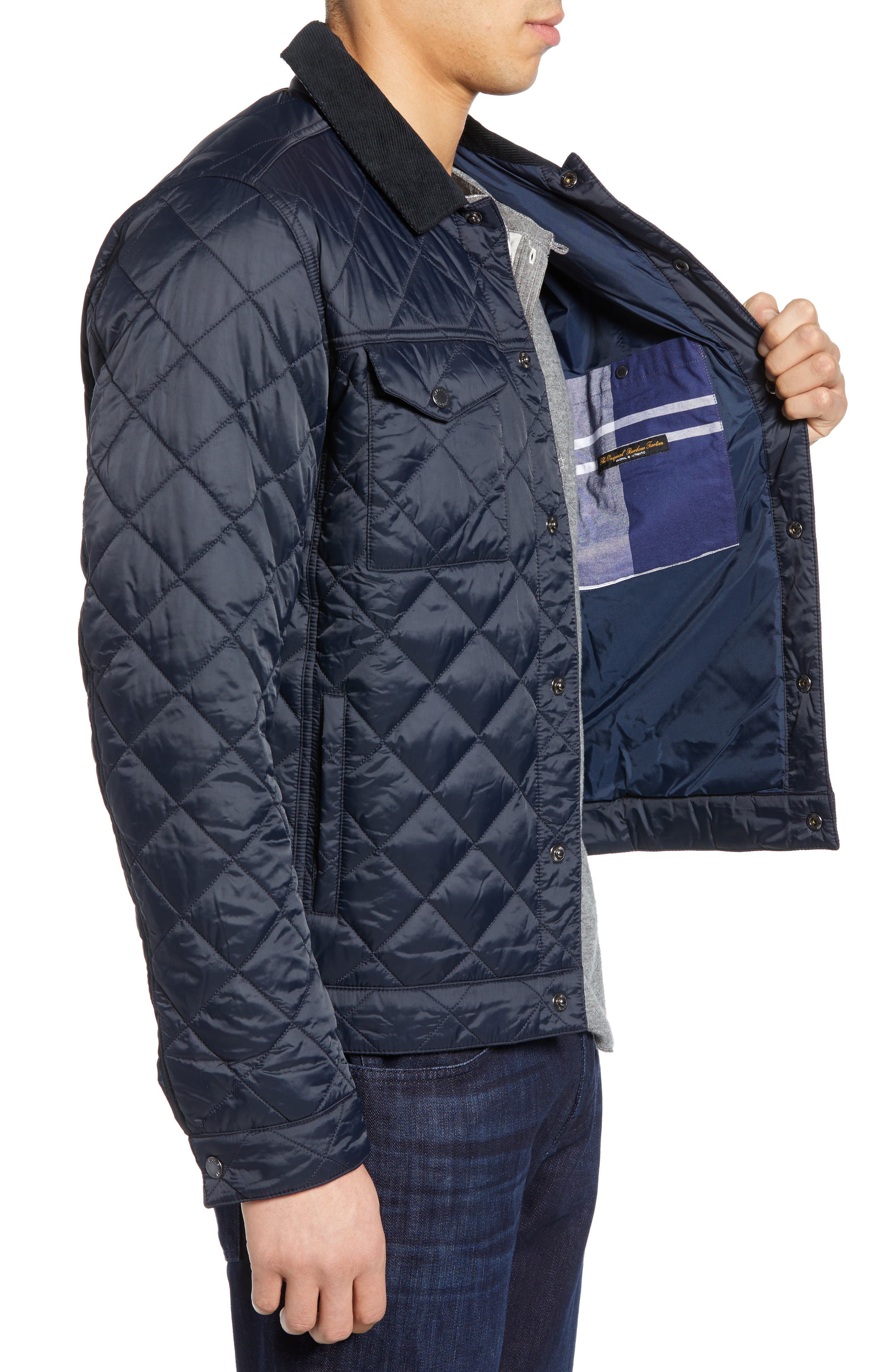barbour pardarn quilted jacket