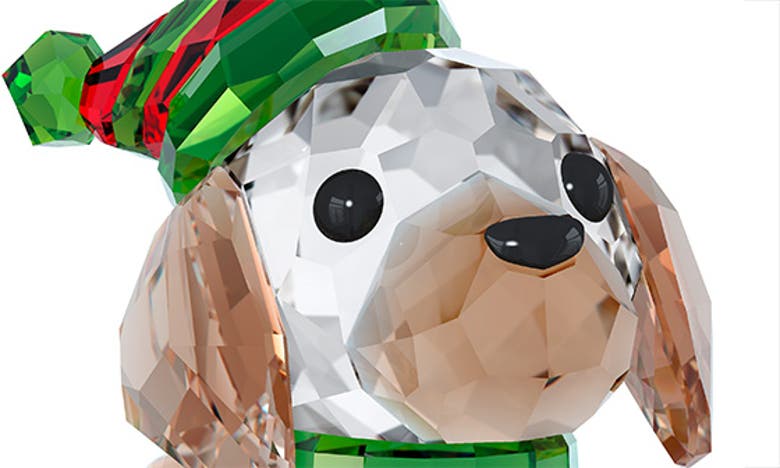 Swarovski Holiday Cheers Beagle Decorative Accent In White
