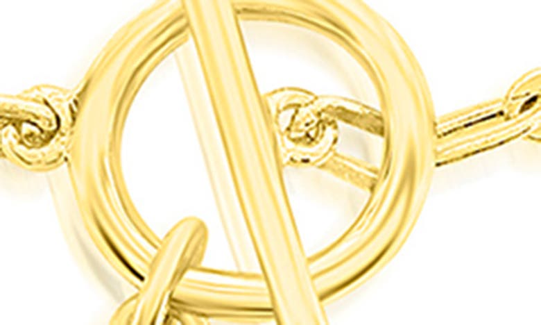 Shop Simona Charm Bracelet In Gold Moon