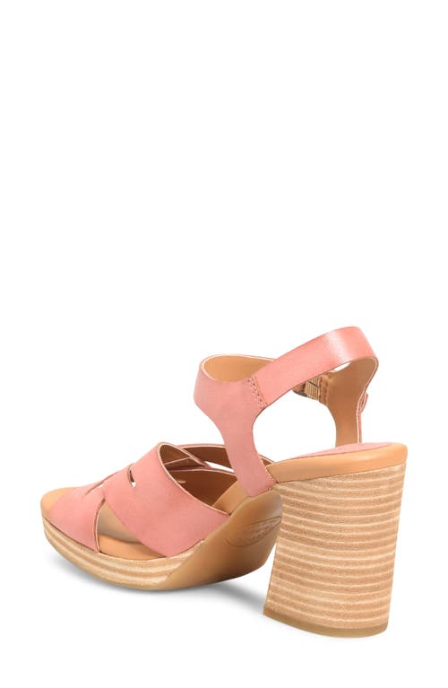 Shop Kork-ease ® Hutton Ankle Strap Platform Sandal In Orange F/g