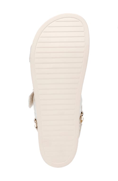 Anne Klein Women's Verse Double Strap Platform Wedge Sandals In Off White