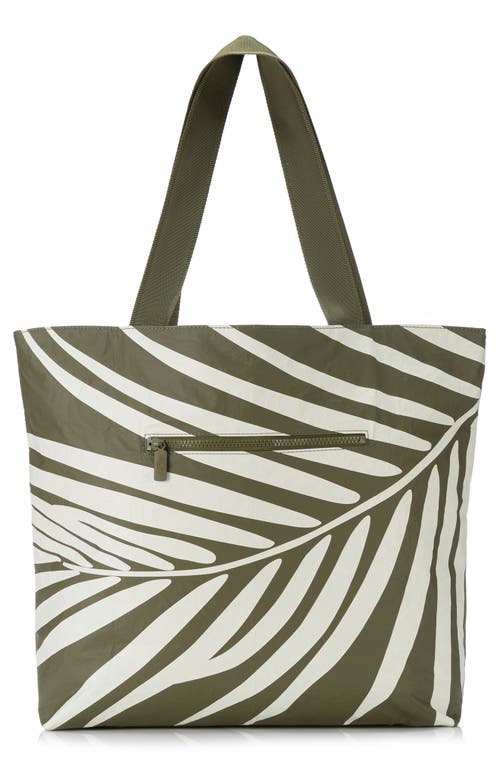 Shop Aloha Collection Shade Day Tripper Water Resistant Tyvek® Tote In Creme/olive