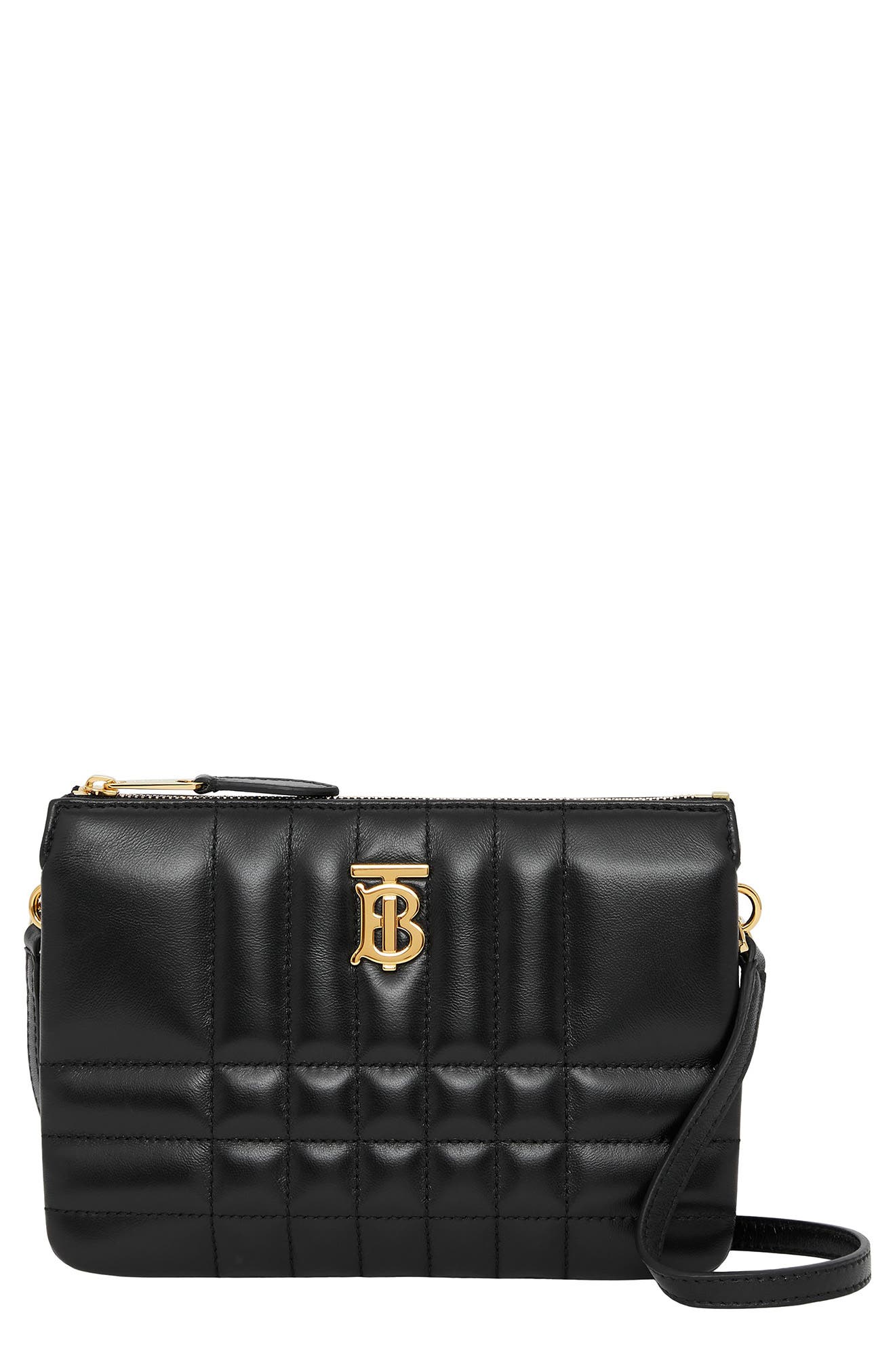 Burberry Medium Quilted Lambskin Lola Bucket Bag