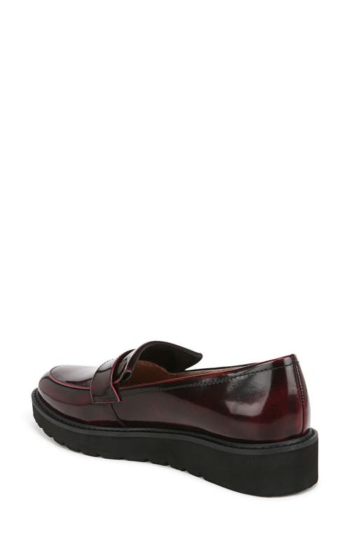 Shop Naturalizer Adiline Loafer In Cranberry Leather