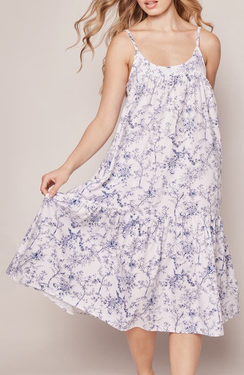 Petite Plume Timeless Toile Chloe Nightgown White at Nordstrom,