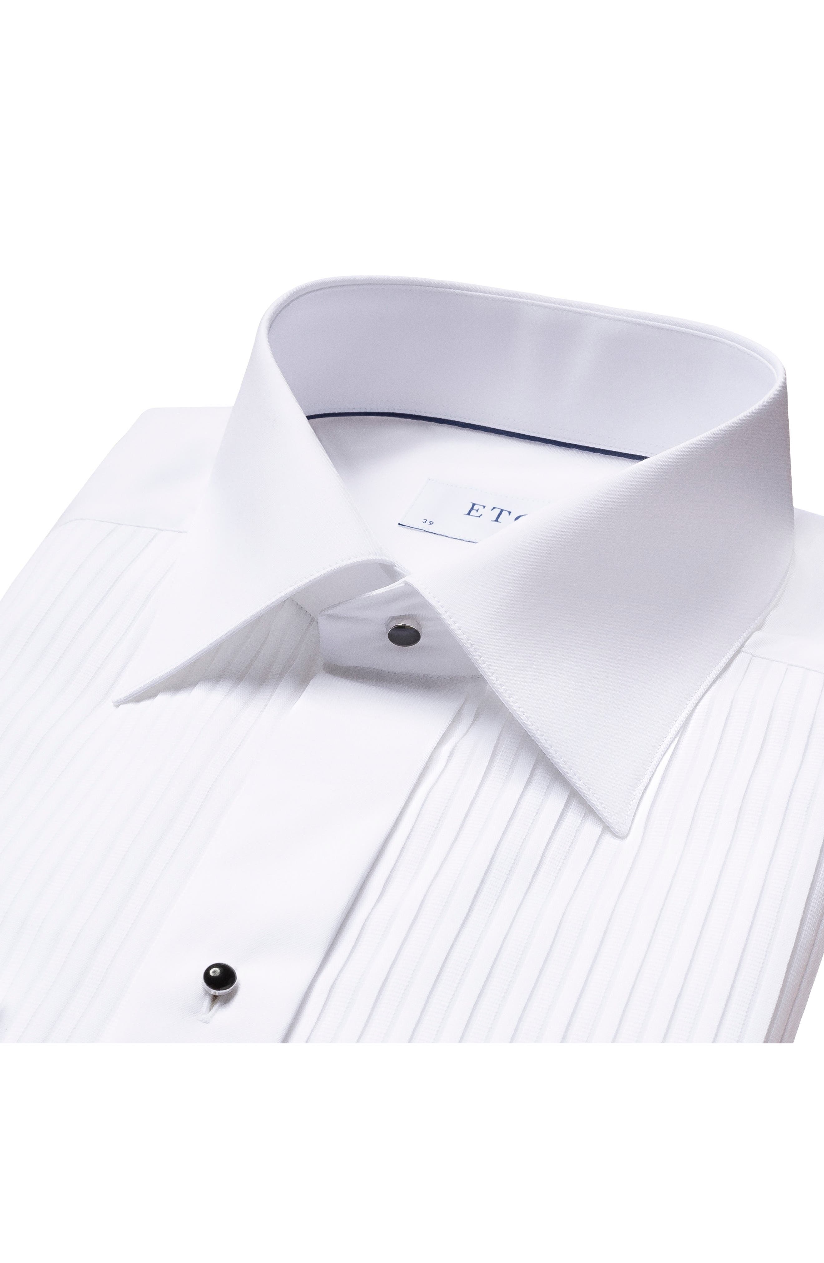 Eton Contemporary Fit Pleated Bib Tuxedo Shirt Nordstrom