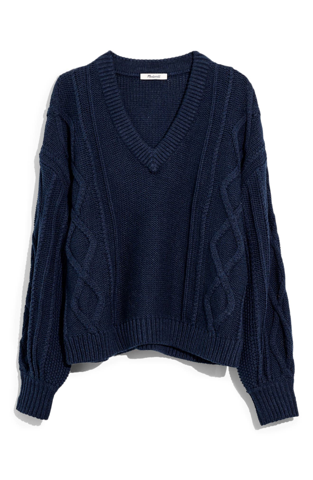 knit v neck sweater