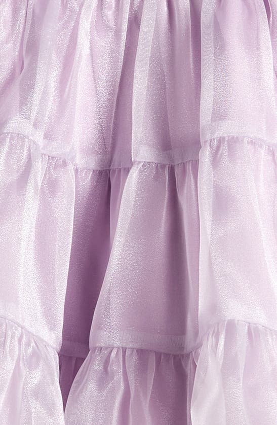 Shop Nordstrom Tiered Ruffle Dress & Bloomers In Purple Petal