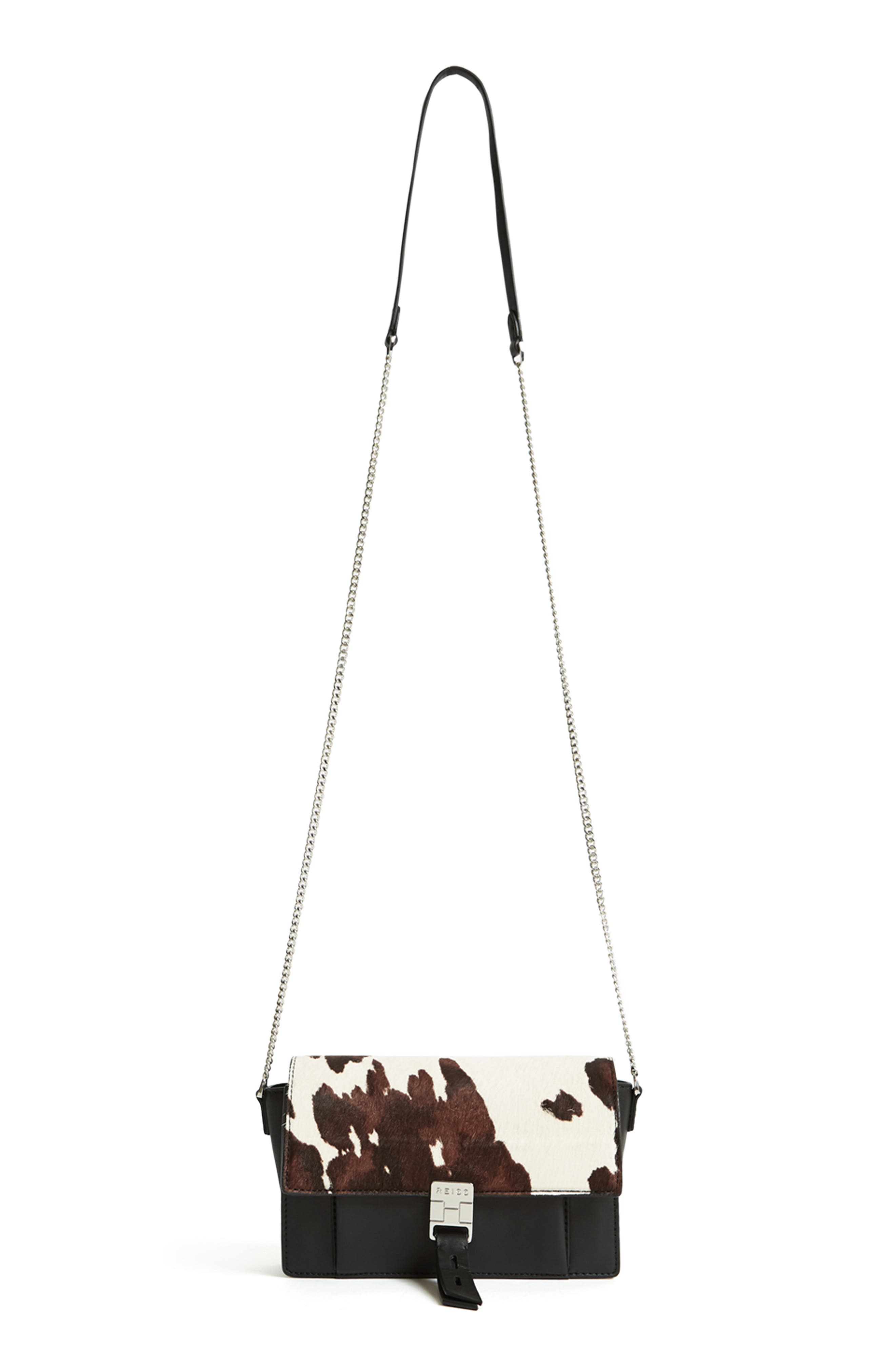 hair on hide crossbody purses