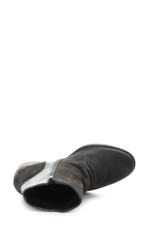 Shop Bos. & Co. Bibos Waterproof Bootie In Grey Suede/feel