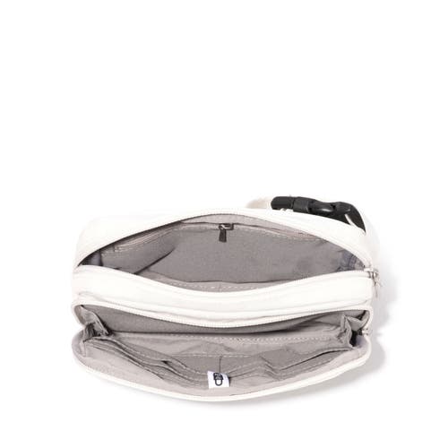 Baggallini Modern Belt Bag Sling In White