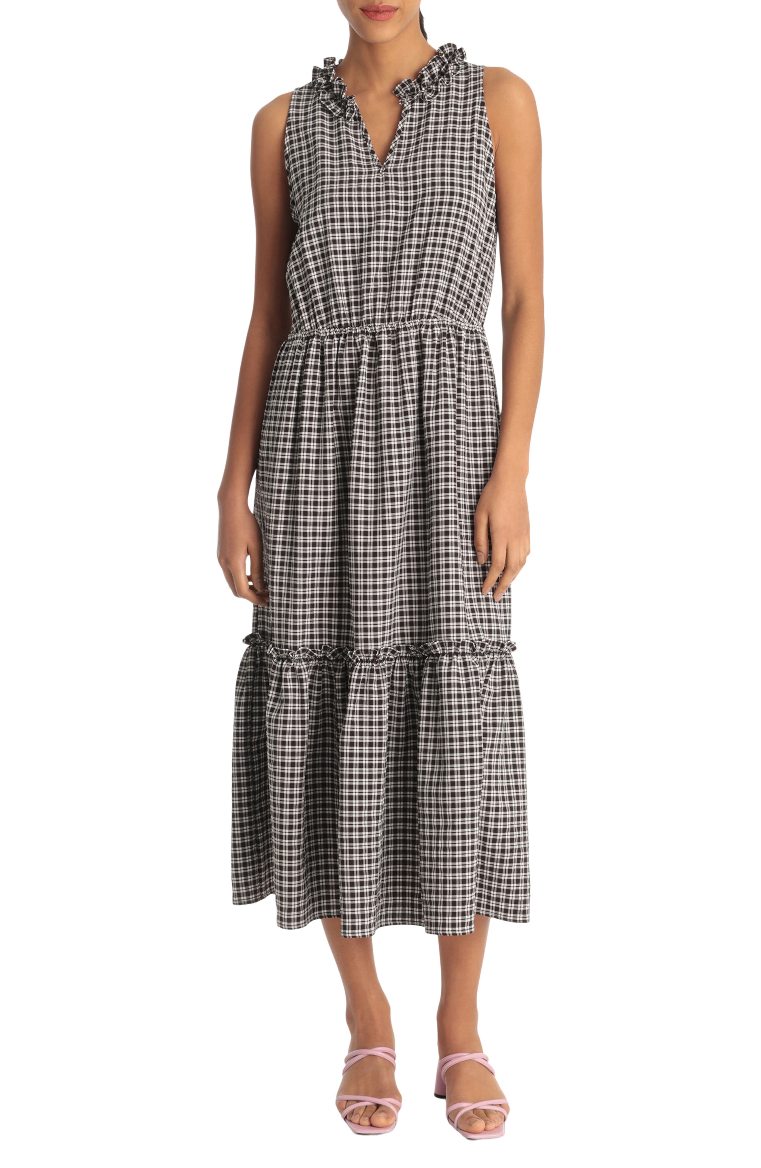 donna morgan midi dress