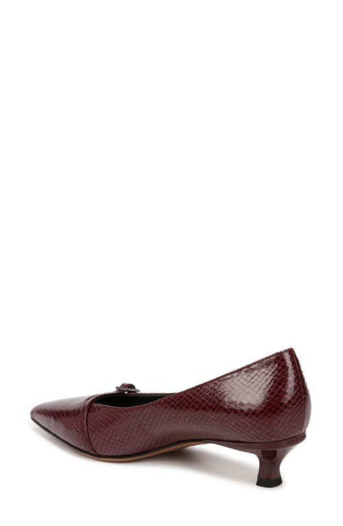Franco Sarto Malia Kitten Heel In Bordo