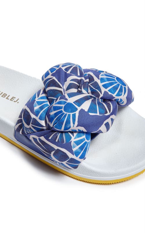 Shop La Doublej Treccia Slides Conchiglie Acquamarin