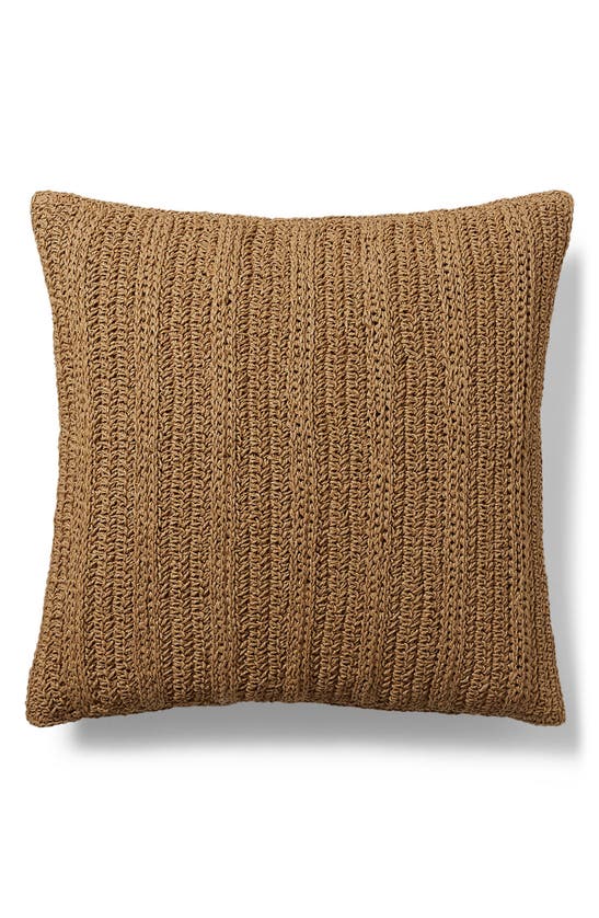 Shop Ralph Lauren Darby Raffie Accent Pillow In Natural