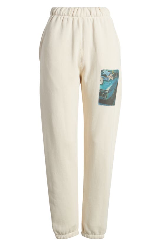 Boys Lie Fully Restored Cotton Blend Joggers In Nude