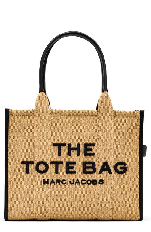 The Woven Large Tote Bag in Natural