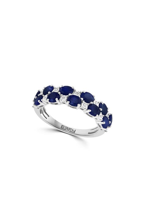 Women's Blue Rings