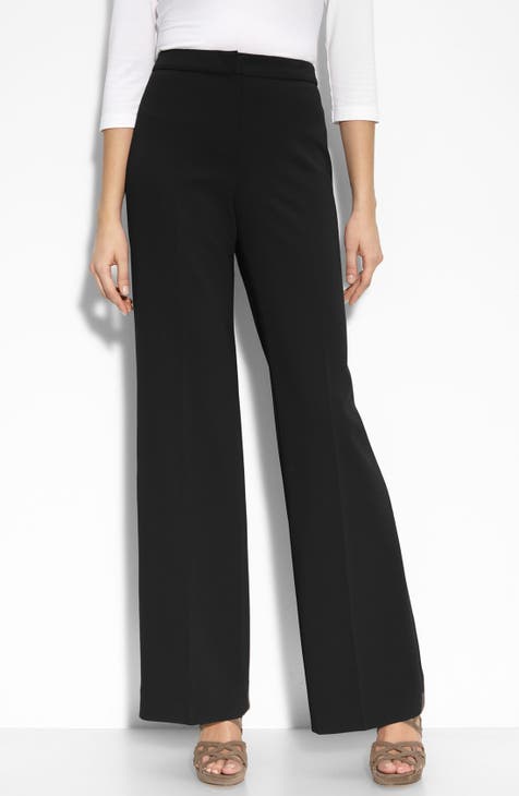 St. John Collection Wide Leg Milano Knit Crop Pants, $595, Nordstrom