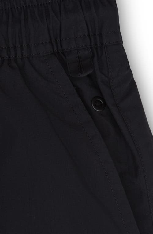 Druthers Nyc Italian Recycled Nylon Swim Trunk In Black