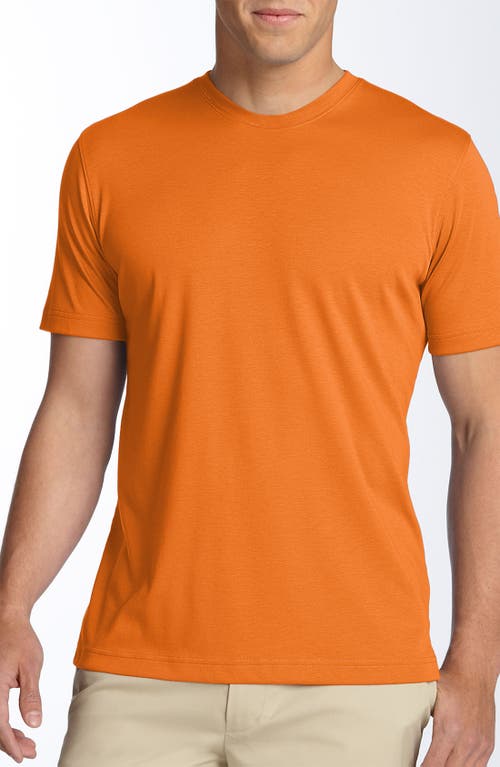 Robert Barakett Georgia Pima Cotton T-shirt In Orange