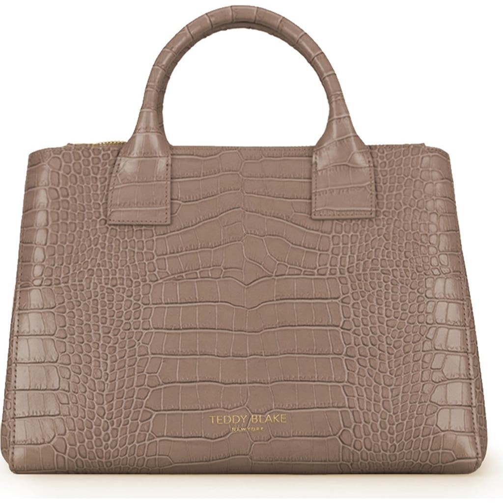 Teddy Blake Bella Croco 12" In Light Beige