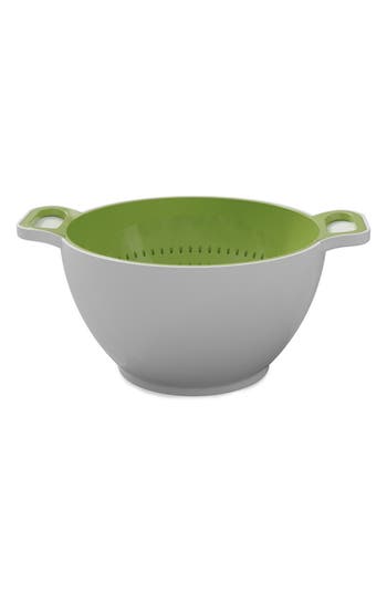 Trebonn Large Duo Rinse Serving Bowl In White