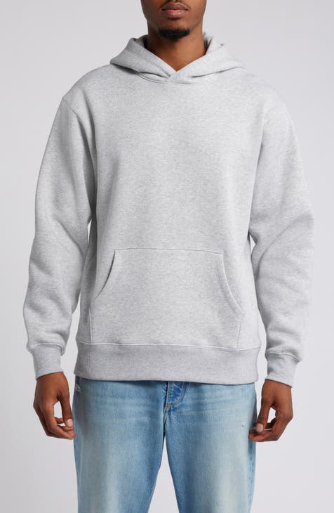 Gray hoodie mens best sale