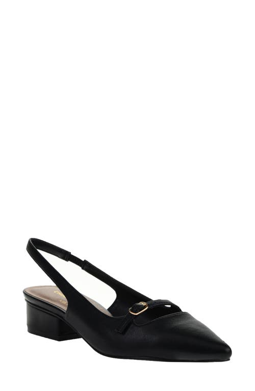 Chinese Laundry Maude Slingback Pointed Toe Pump In Black