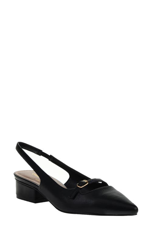 Chinese Laundry Maude Slingback Pointed Toe Pump in Black 