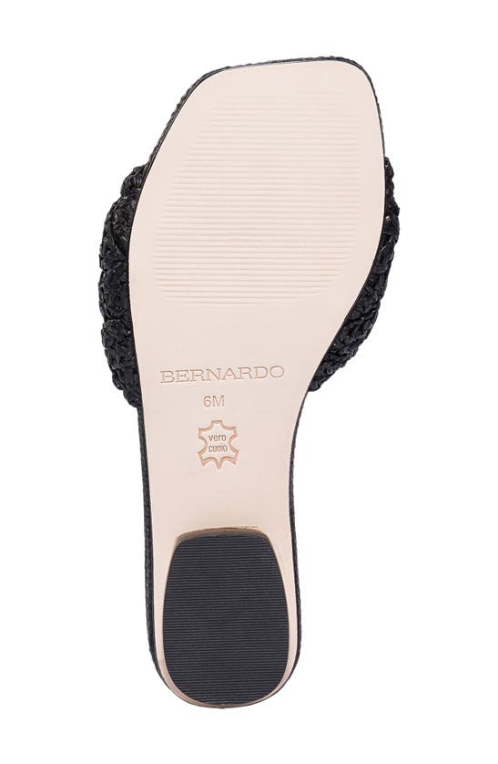 Shop Bernardo Footwear Pixie Slide Sandal In Black