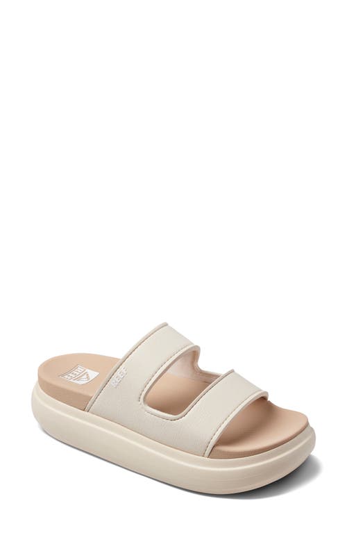 Reef Bondi Platform Slide Sandal In Gold