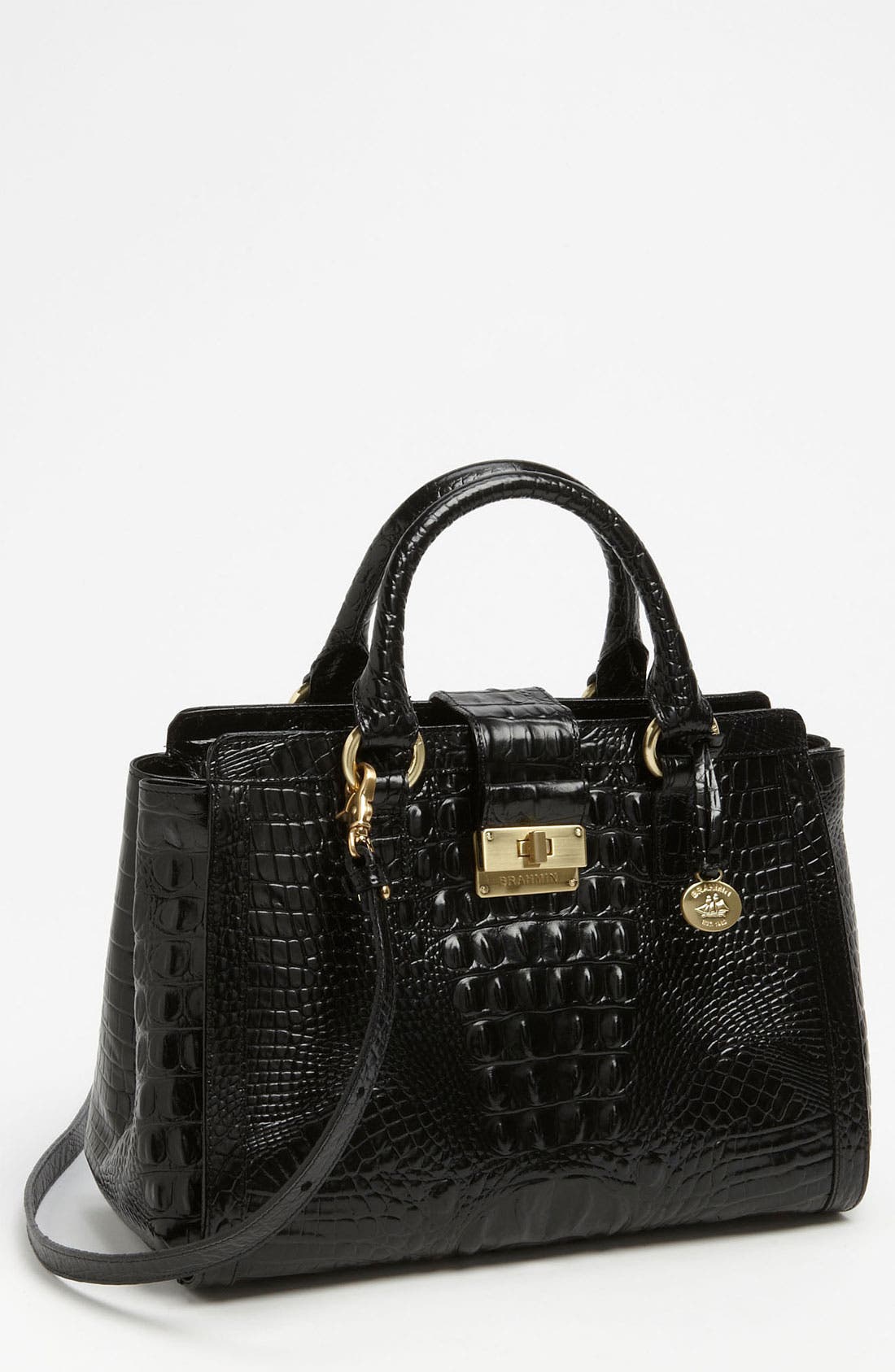 Brahmin 'Annabelle' Croc Embossed Handbag Nordstrom