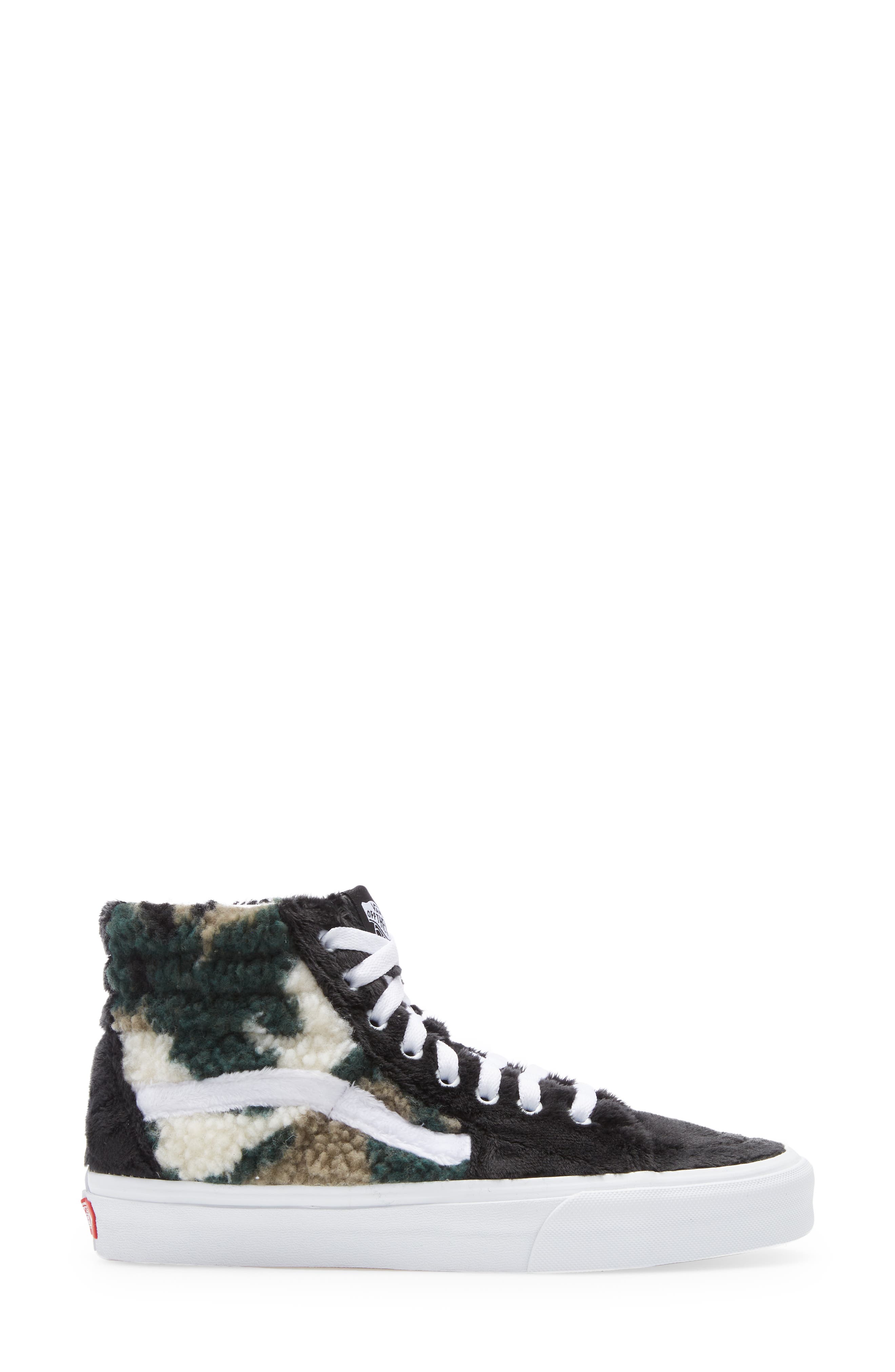 vans faux fur shoes