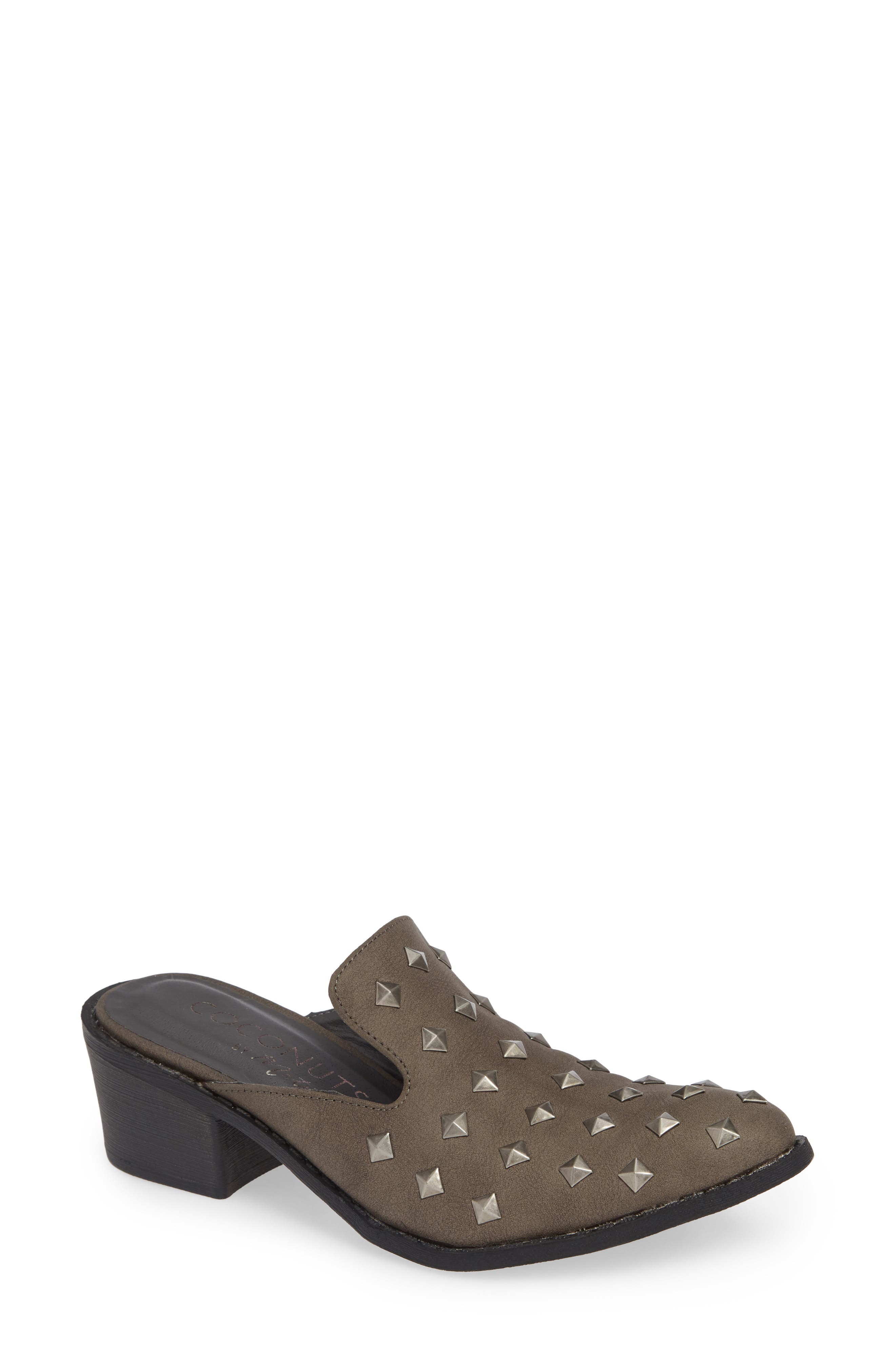 Coconuts By Matisse Rift Studded Mule, Grey