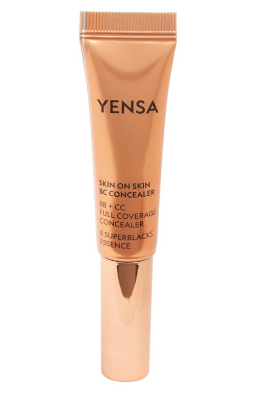 YENSA Skin On Skin BC Concealer BB + CC Full Coverage Concealer in Deep Warm